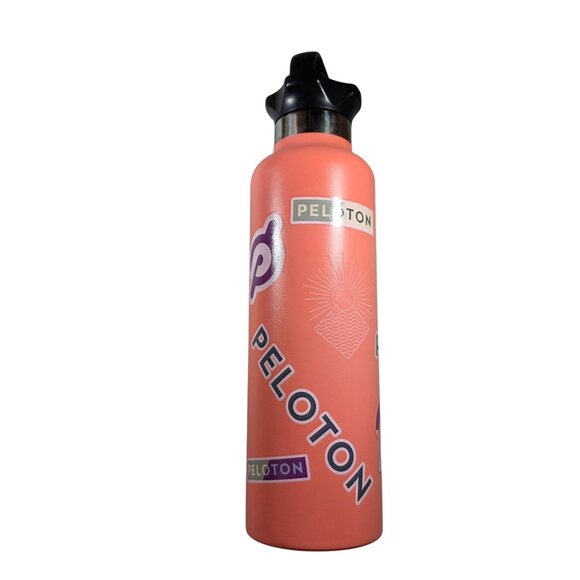 Peloton Coral Stainless Steel 20 Oz Water Bottle With Twist Lid - Picture 1 of 6